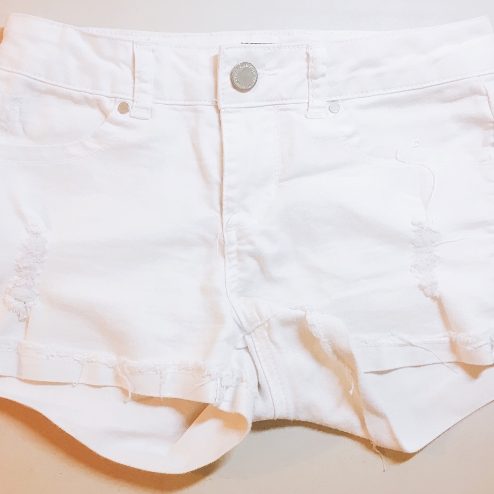 White shorts